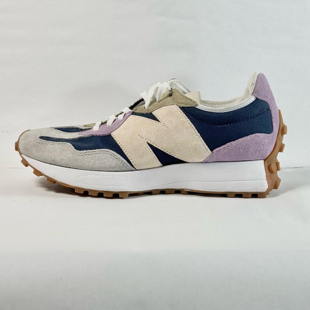 New Balance 327 / Navy, Lavender, Grey, Olive and Cream Sneakers
